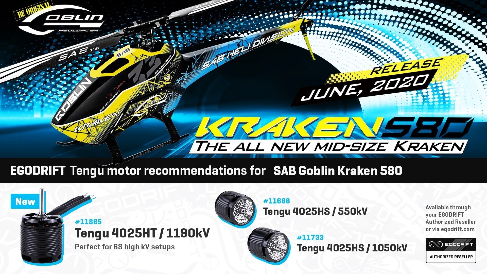 Kraken 580 Motor Recommendations – EGODRIFT