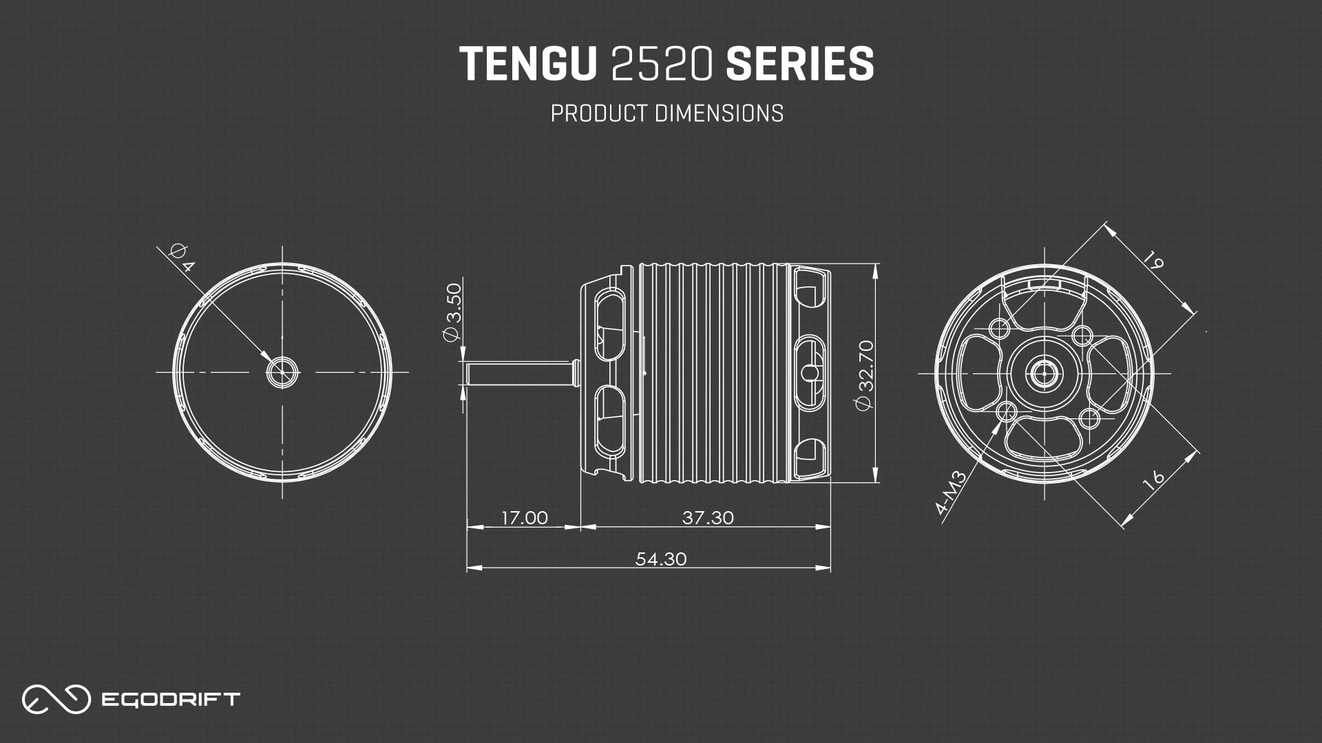 Introducing EGODRIFT Tengu 2520HS