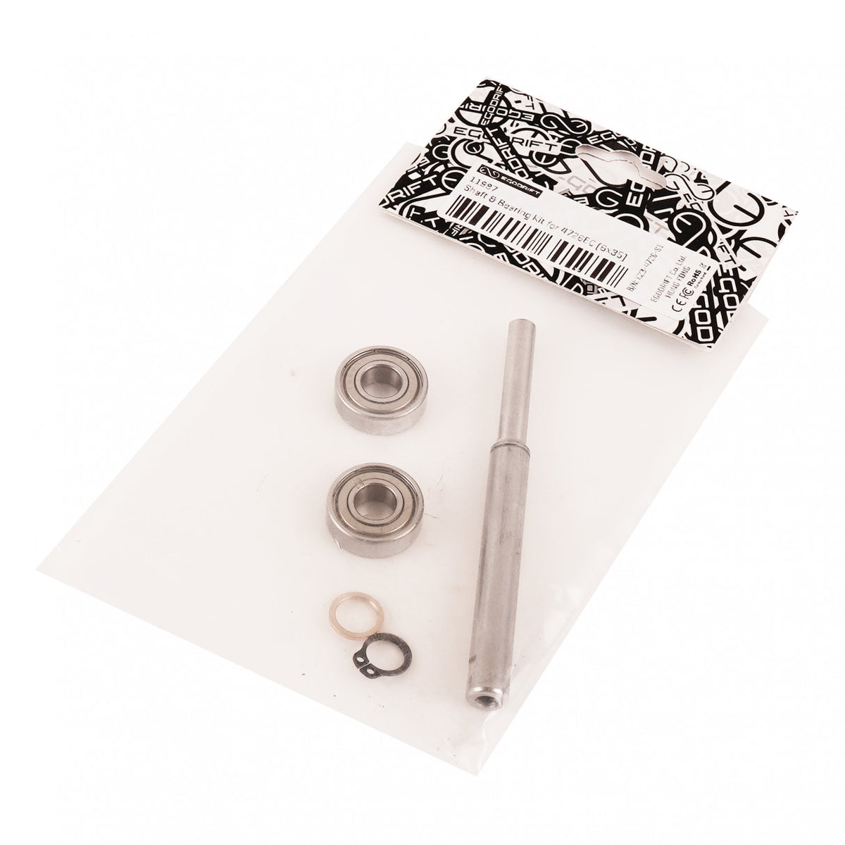 Shaft & Bearing Kit for EGODRIFT 4726EC - 6x35mm - Packshot Angled