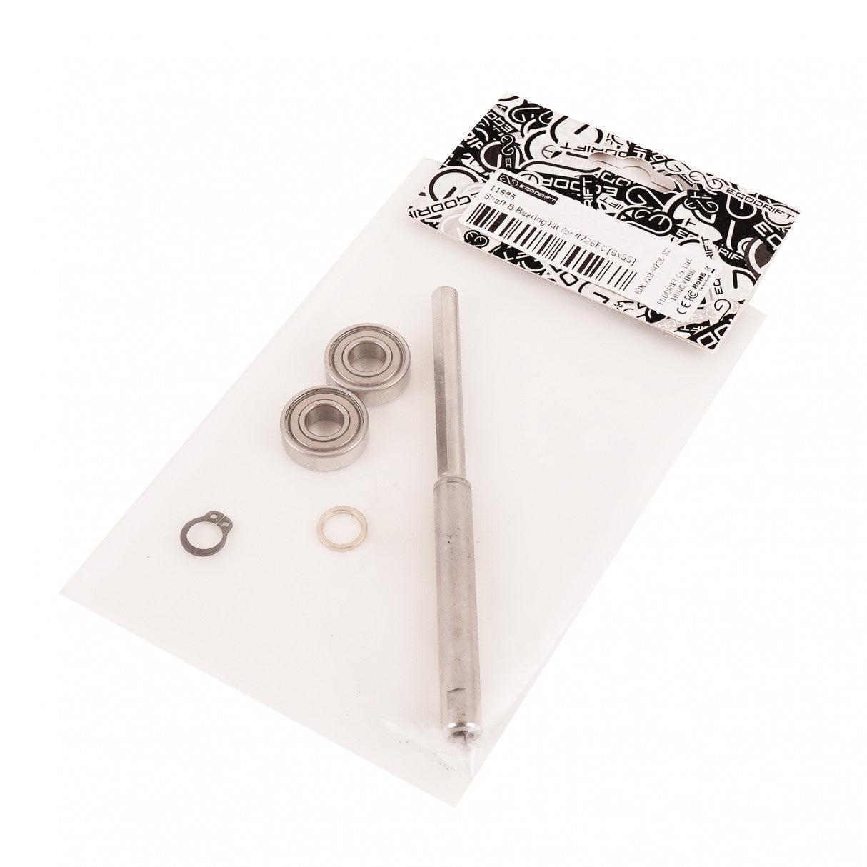 Shaft & Bearing Kit for EGODRIFT 4726EC - 6x55mm - Packshot Angled