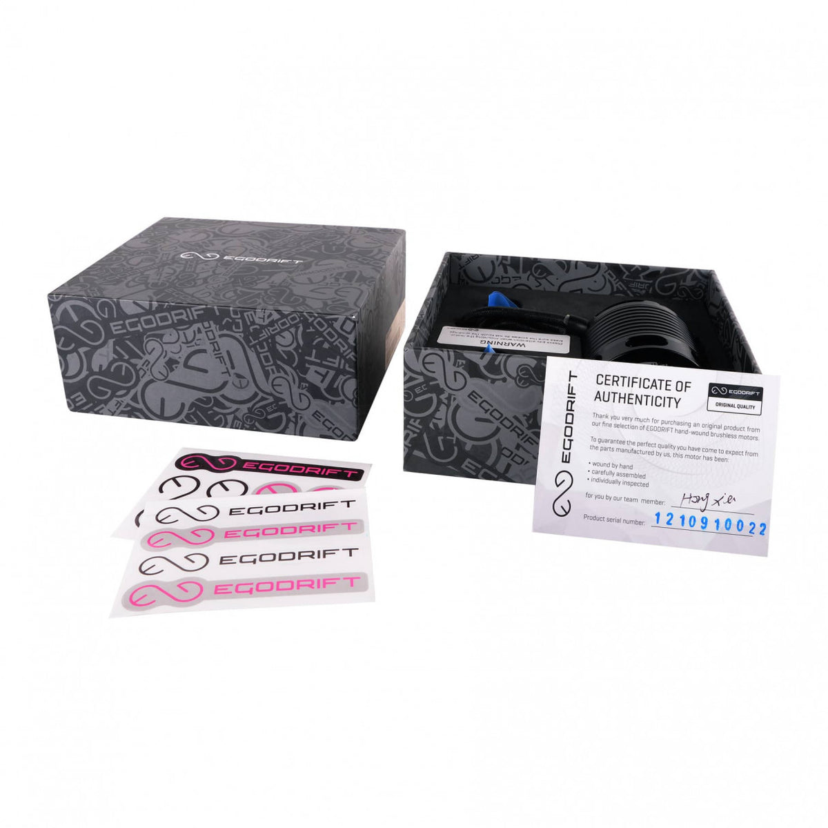 EGODRIFT Motors Box Content