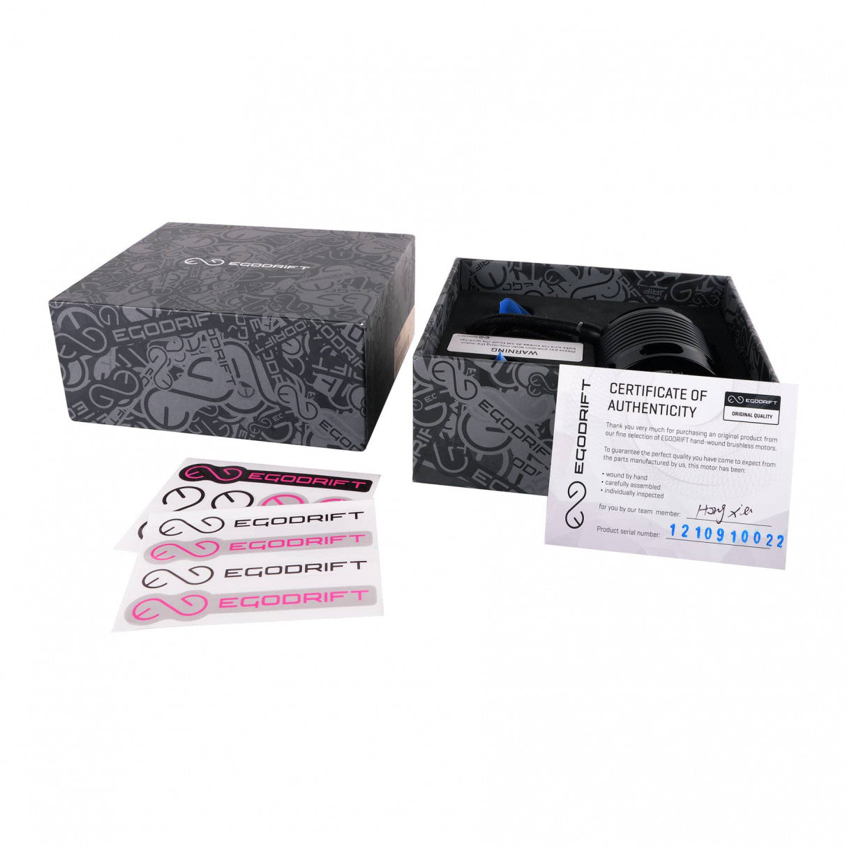 EGODRIFT Motors Box Content