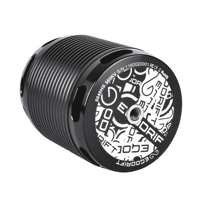 Front (Main) View of the EGODRIFT Tengu 5040HS motor with 565Kv on white background